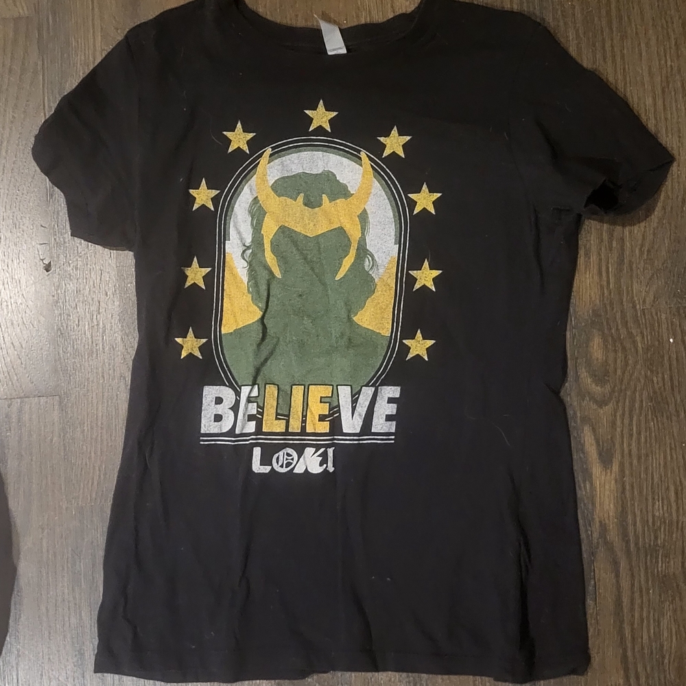 Disney Black and Yellow Loki Tee